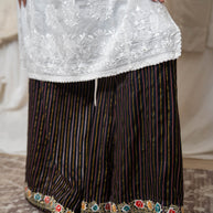 White Chickenkari Kurta