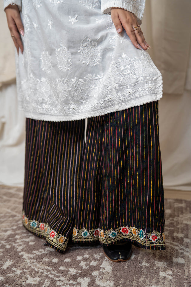 Sussi Black Stripes Shalwar
